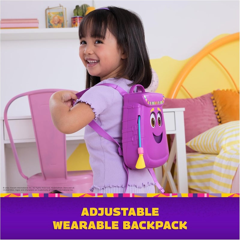 DORA حقيبة مغامراتي مع ملحقات المستكشف، منظار ألعاب، خريطة وبوصلة، ألعاب للأطفال من البنات والأولاد أعمار 3 سنوات وما فوق - Image 4